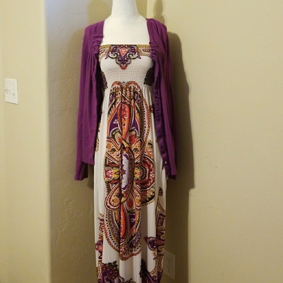 Cristina LOVE Dresses & Skirts - Strapless maxi dress.  SZ L